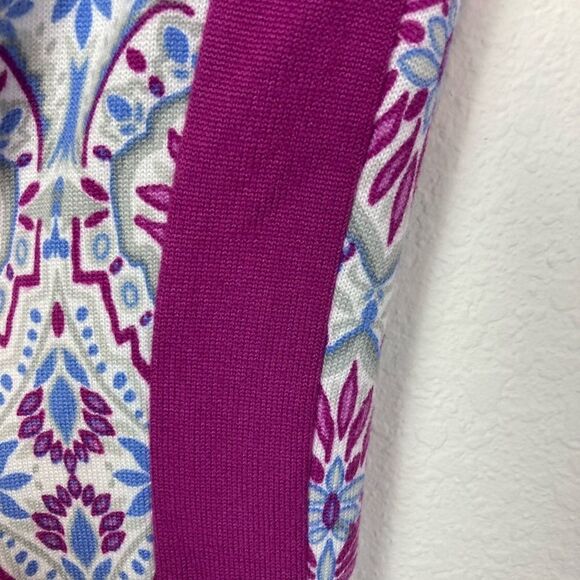 MUK LUKS NWT softest and coziest PJ Bottoms w/ pretty pattern, stripe down sides - Picture 4 of 11